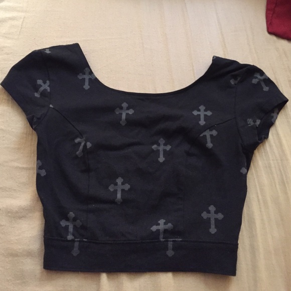 Cross Crop Top
