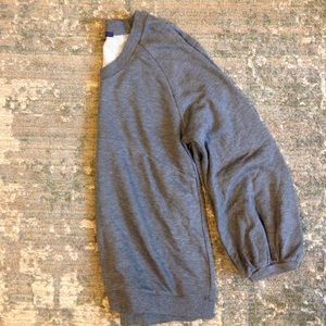 Gap Grey Feminine Sweatshirt