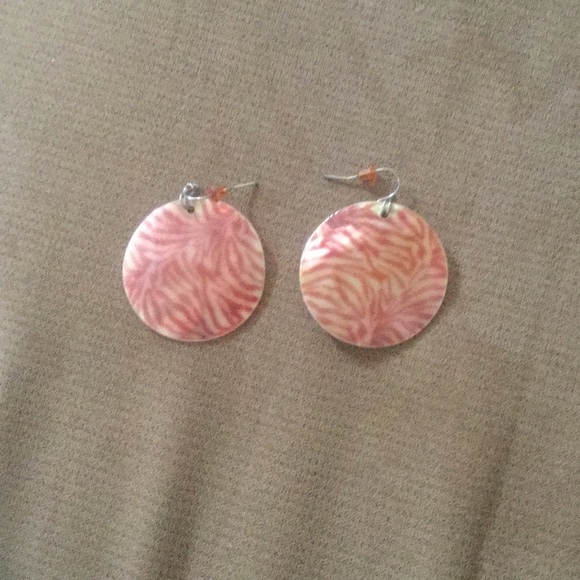 Animal print earrings