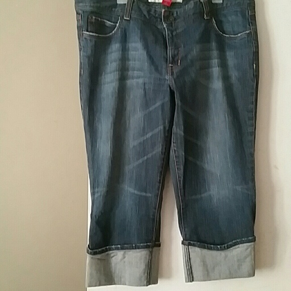 Denim crop