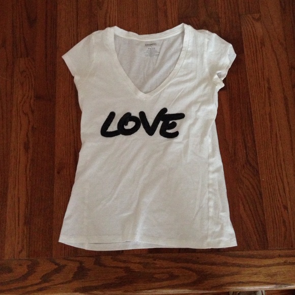 Express Tops - Express "LOVE" top
