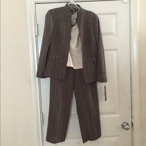 3 piece pants suit