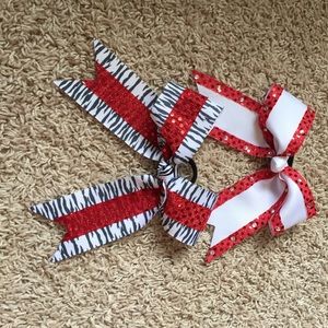 Red bows