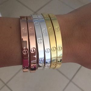 18KGP Love Bangle Bracelets
