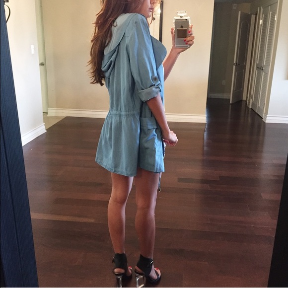 • SOLD • Chambray Jacket L - Picture 2 of 4