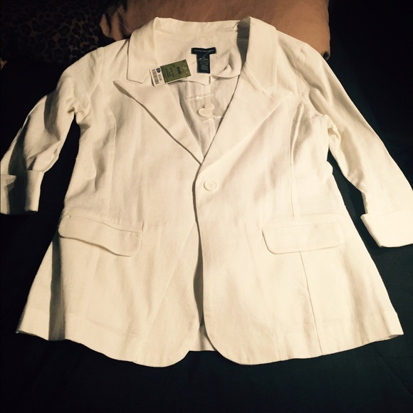 White blazer