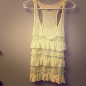 SHEER RUFFLED HOLLISTER TANK
