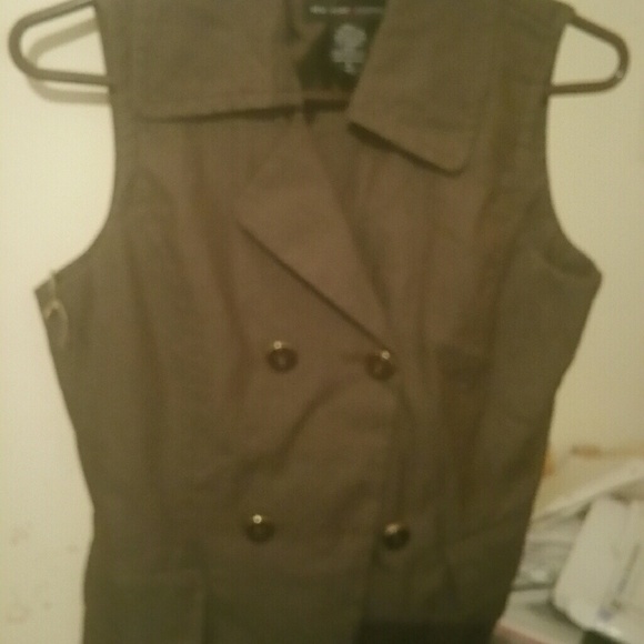 Brown vest