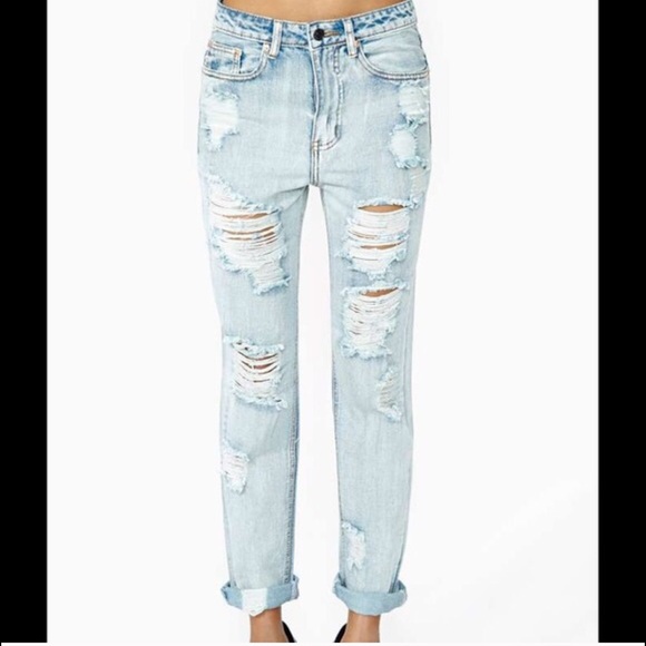Nasty Gal Denim - All Torn Up Jeans