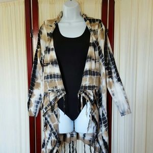 🌟HP🌟Boho Fringe Wrap Sweater! NWOT