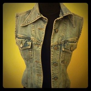 Guess denim vest