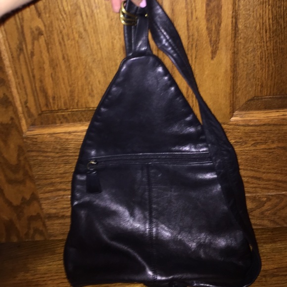 Black handbag