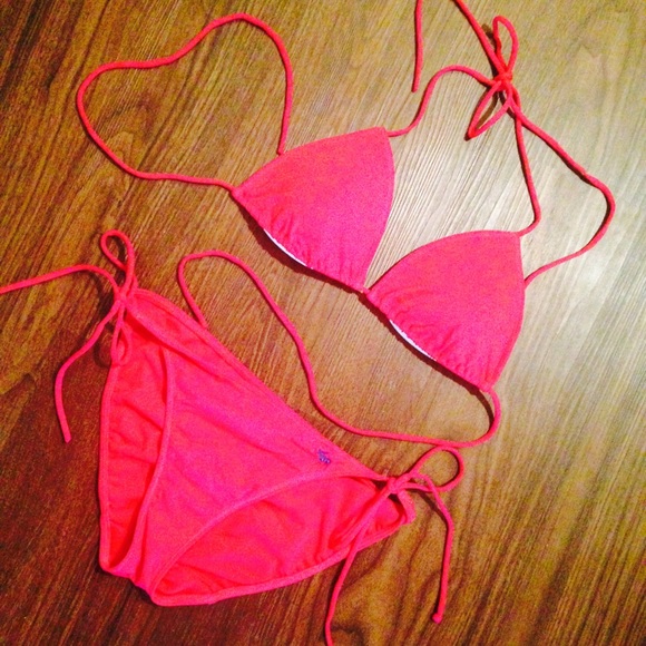 Abercrombie & Fitch Other - Abercrombie & Fitch dark pink swim suit