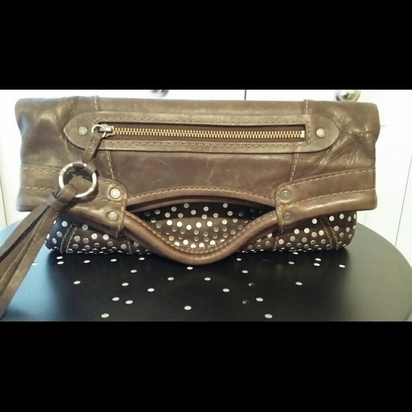 Abercrombie & Fitch Leather Handbag/Clutch