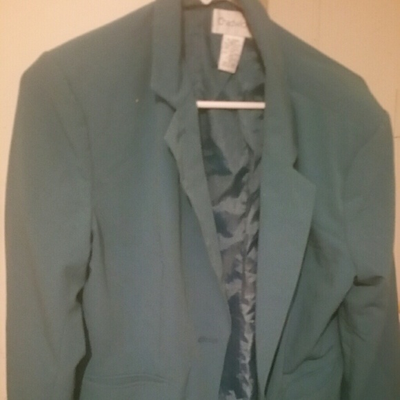 Teal blazer