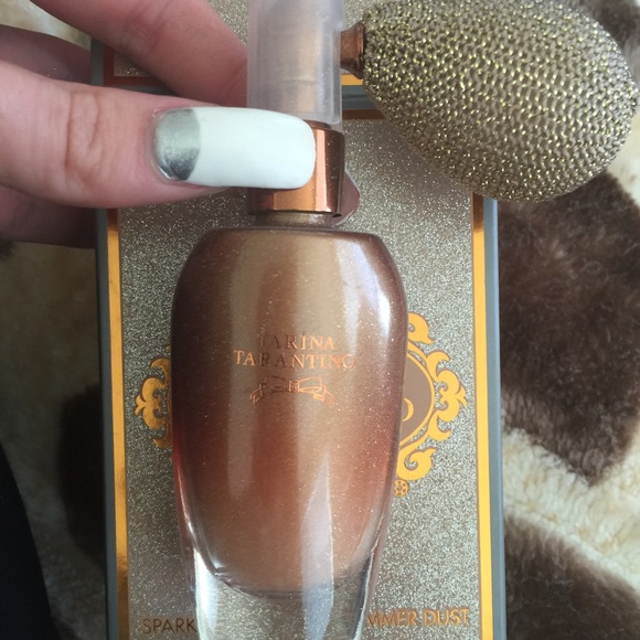 Tarina Tarantino sparkle bronze shimmer dust