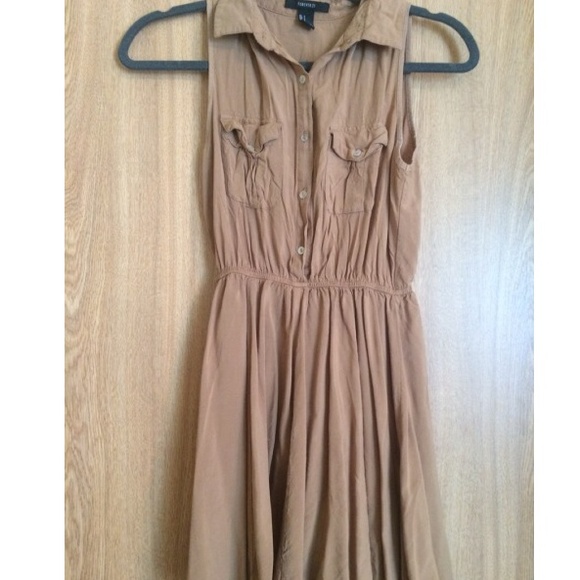 Tan dress