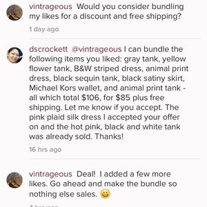 Bundle for vintrageous!