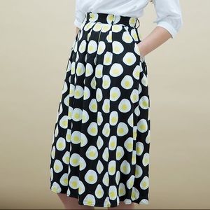 🍳 Host pick - TheWhitepepper Midi Skirt Egg Print