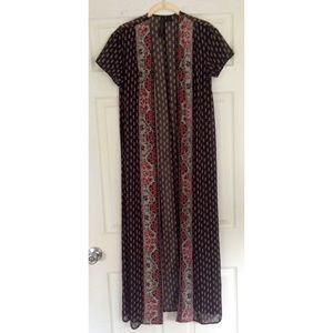 Paisley Maxi Duster