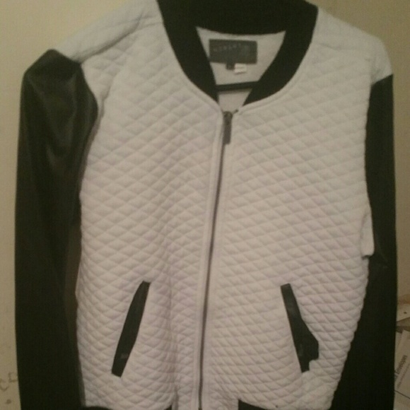 Blk and white jacket