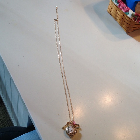Claire's Gold Charm Necklace