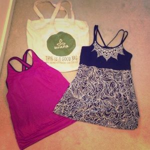 💕prAna pre-bundled yoga top love 💕