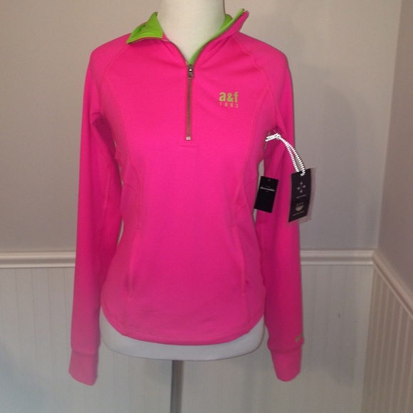 Abercrombie athletic half zip