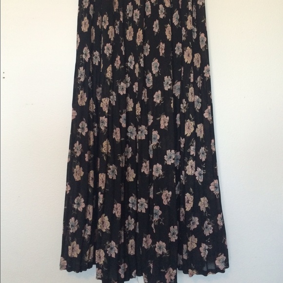 Floral Maxi Skirt