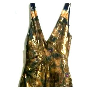 Nicole Miller Collection Silk Lurex Sample Dress 6