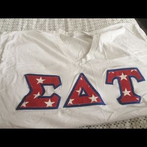 Sigma delta tau, SDT letters, America, size XL