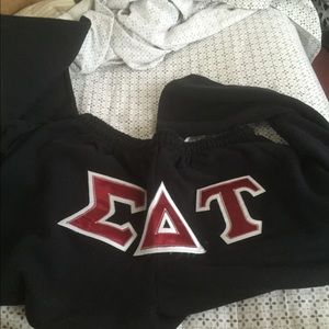 Sigma delta tau, SDT sweatpants, size L, so comfy