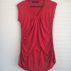 Red zara top