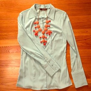 Express Light Blue Blouse