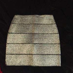 Silver skirt