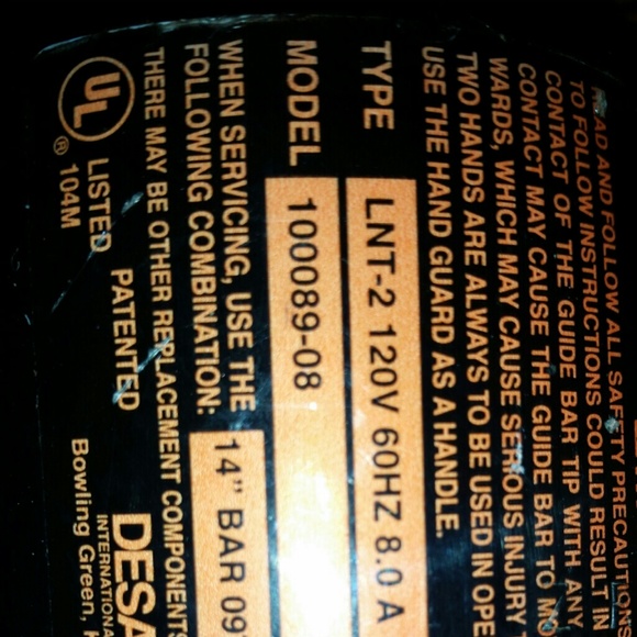 Remington 14" limb & trim Electric Chainsaw - Picture 3 of 4