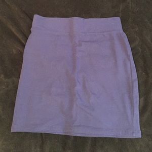 Navy blue skirt