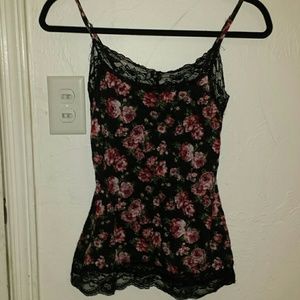 Black rose tank
