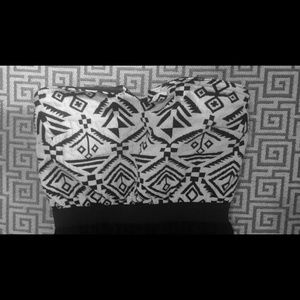 Black & White Maxi Dress