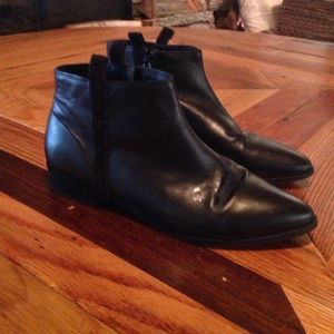 Silence and noise s 9 black ankle boots