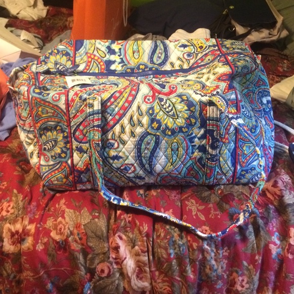 Very Bradley large weekender
