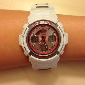 White G-Shock