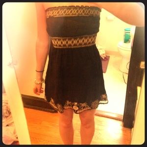 Summer Tube Top Lacey Dress