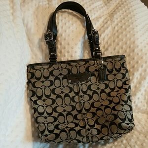 VGUC Black Coach Tote
