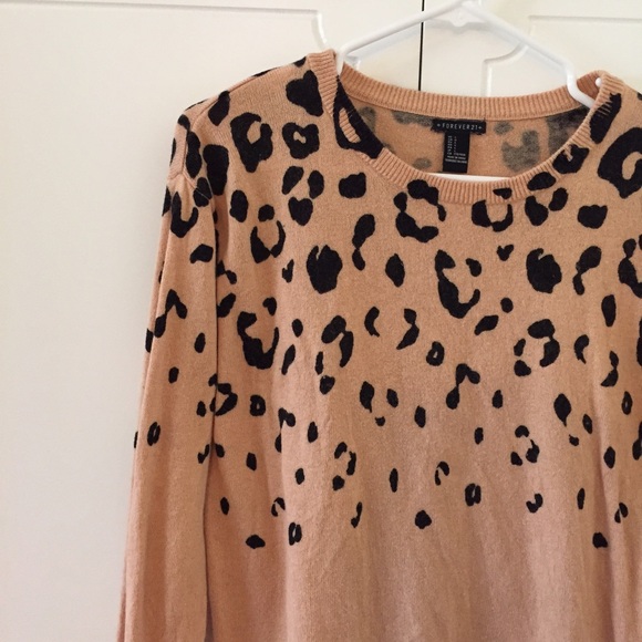 Forever 21 Sweaters - Leopard Print Sweater