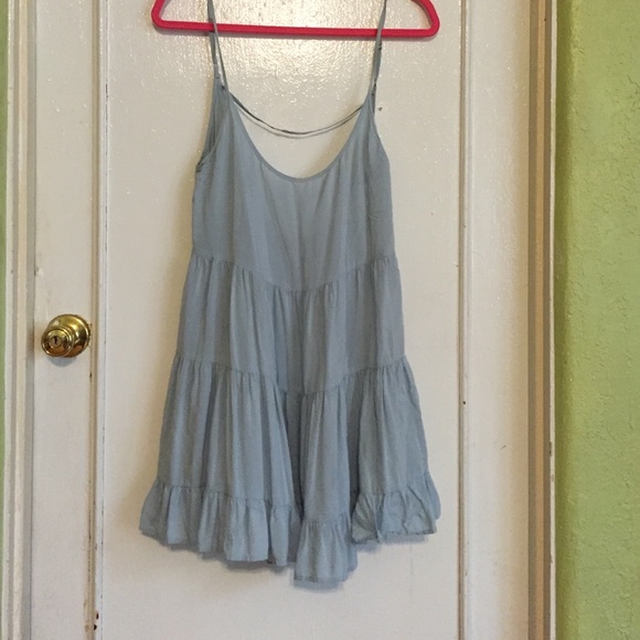 Brandy Melville Dresses & Skirts - RARE💥 BRANDY MELVILLE Light Blue Jada Dress