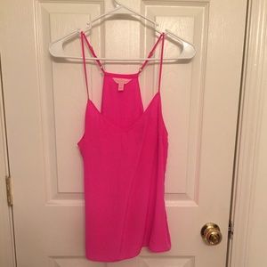 Pink Lilly Pulitzer Sz Med Racerback Dusk Top
