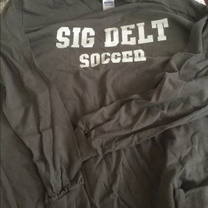 Sigma delta tau, SDT long sleeve, soccer shirt