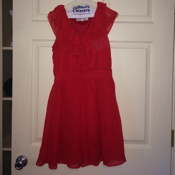Red dress