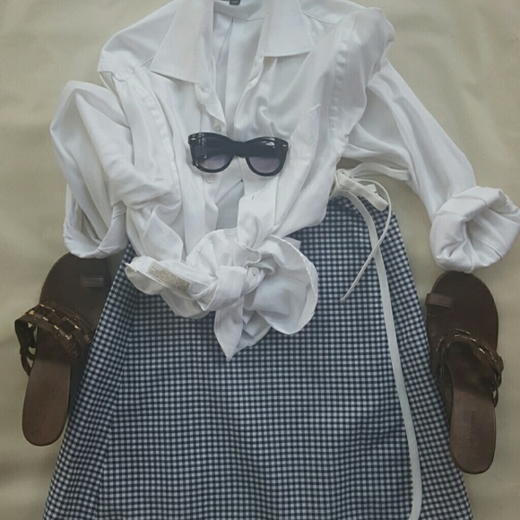 Vintage wrap skirt
